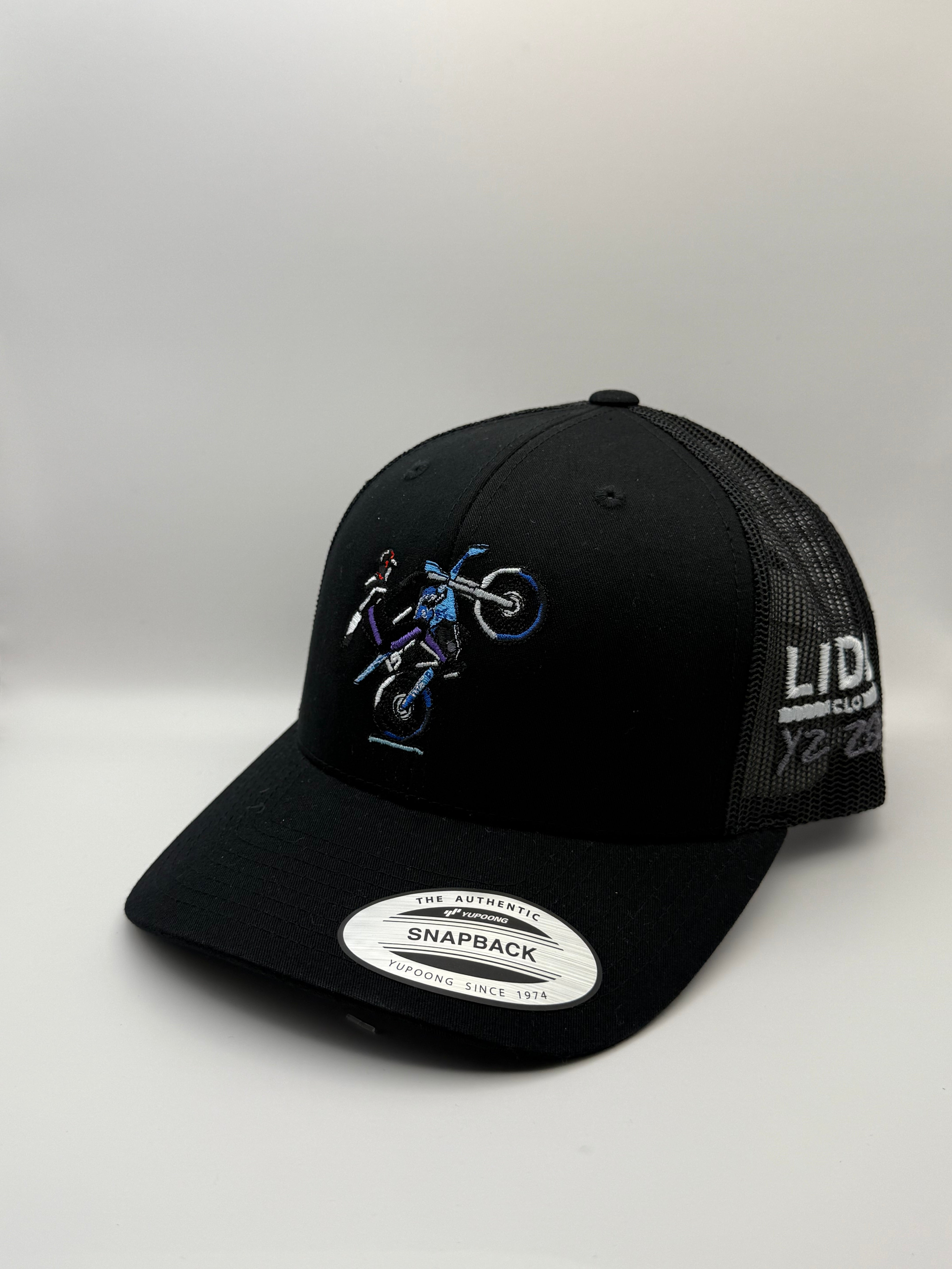 Lidz Bike Cap - Black